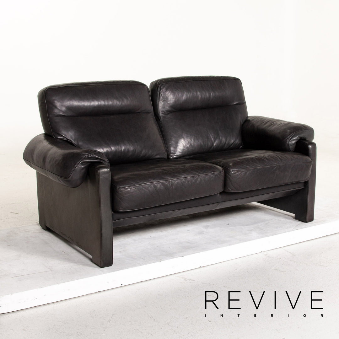de Sede DS 70 Leder Sofa Garnitur Dunkelgrün Grün 1x Dreisitzer 1x Zweisitzer #15173