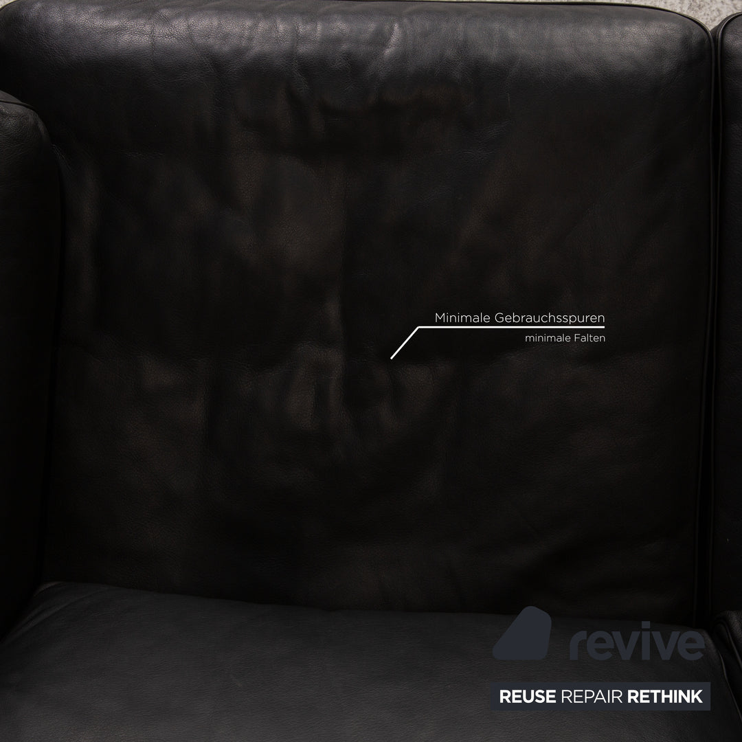 de Sede DS 70 Leder Zweisitzer Sofa Couch