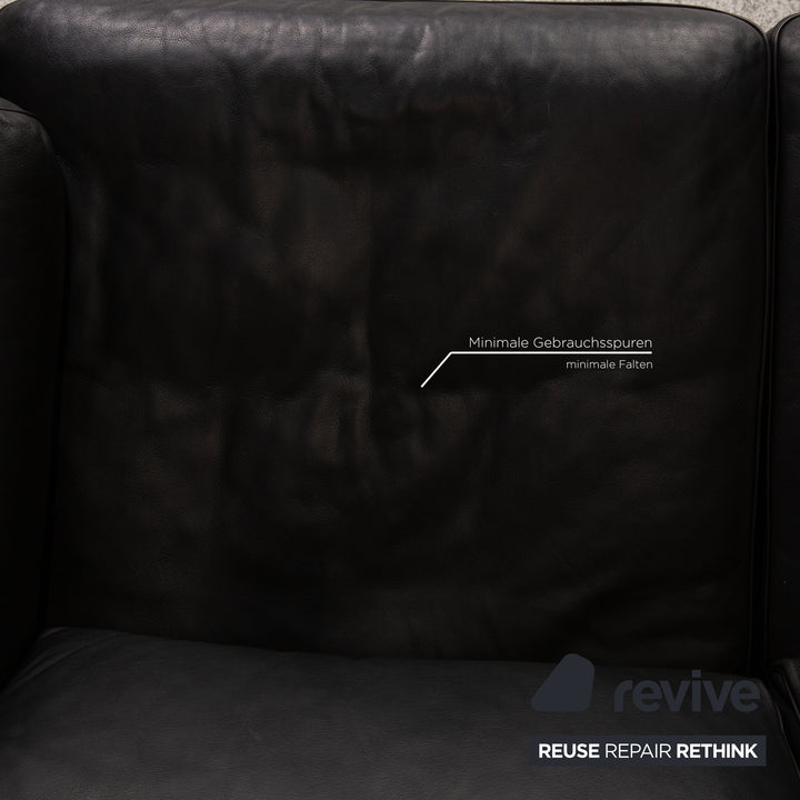 de Sede DS 70 Leder Zweisitzer Sofa Couch