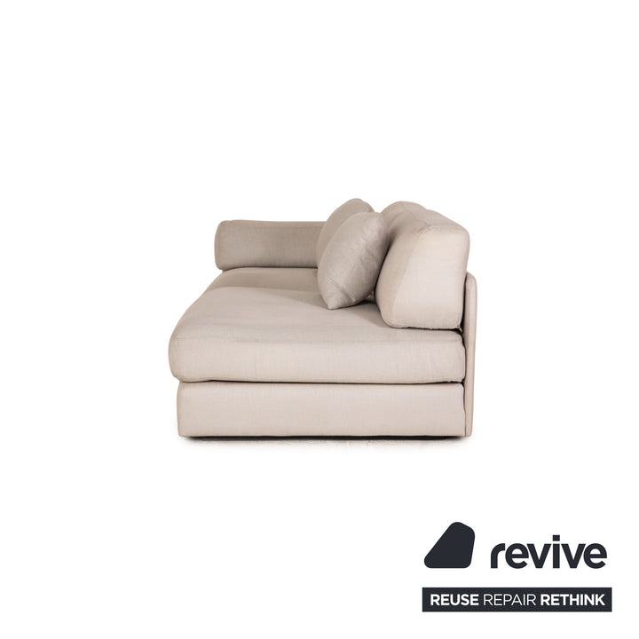 de Sede DS 76 Stoff Zweisitzer Grau Schlafsofa Sofa Couch Daybed