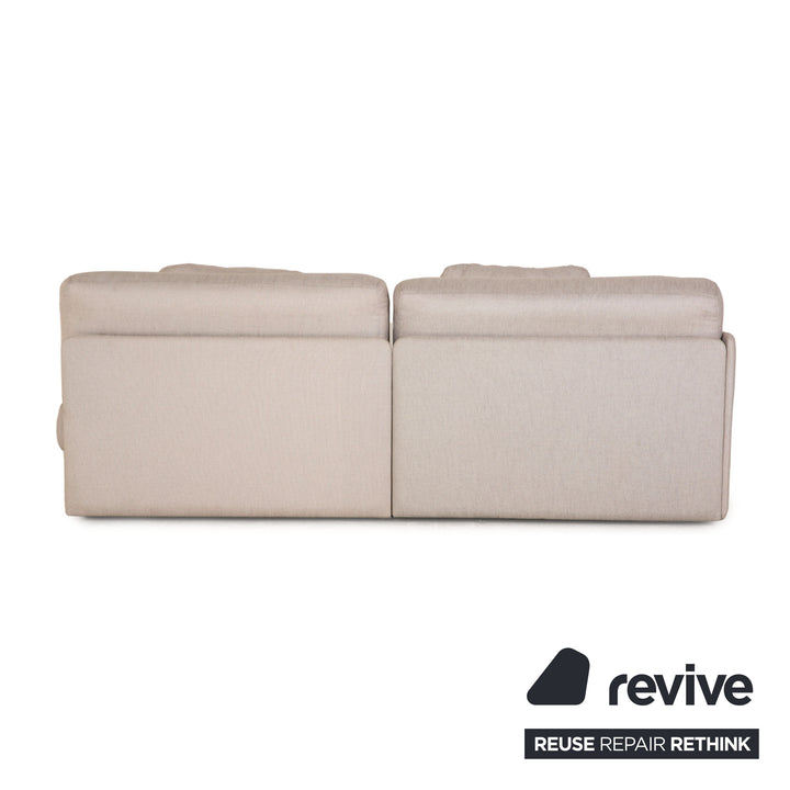 de Sede DS 76 Stoff Zweisitzer Grau Schlafsofa Sofa Couch Daybed