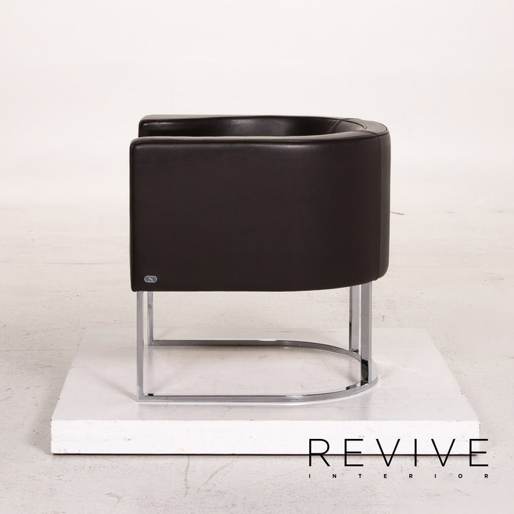 de Sede Leder Sessel Braun Dunkelbraun 2x Sessel #15539