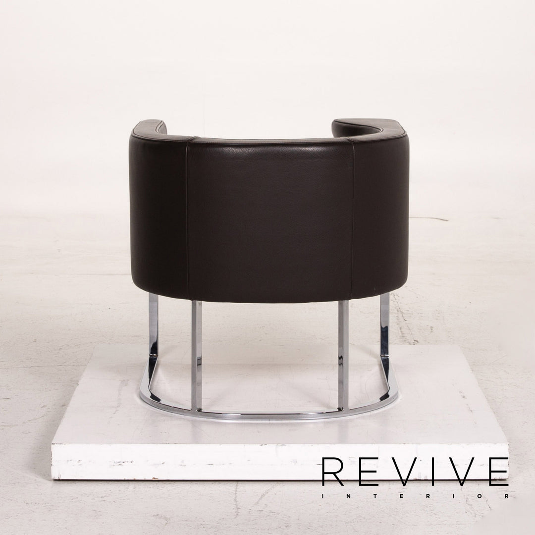 de Sede Leder Sessel Braun Dunkelbraun 2x Sessel #15539