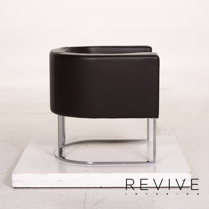 de Sede Leder Sessel Braun Dunkelbraun 2x Sessel #15539