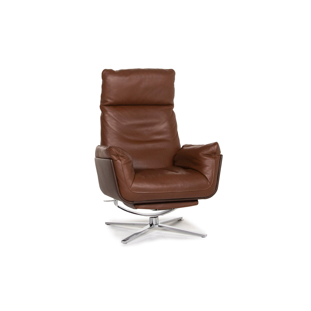 de Sede leather armchair brown function relaxation function #12462