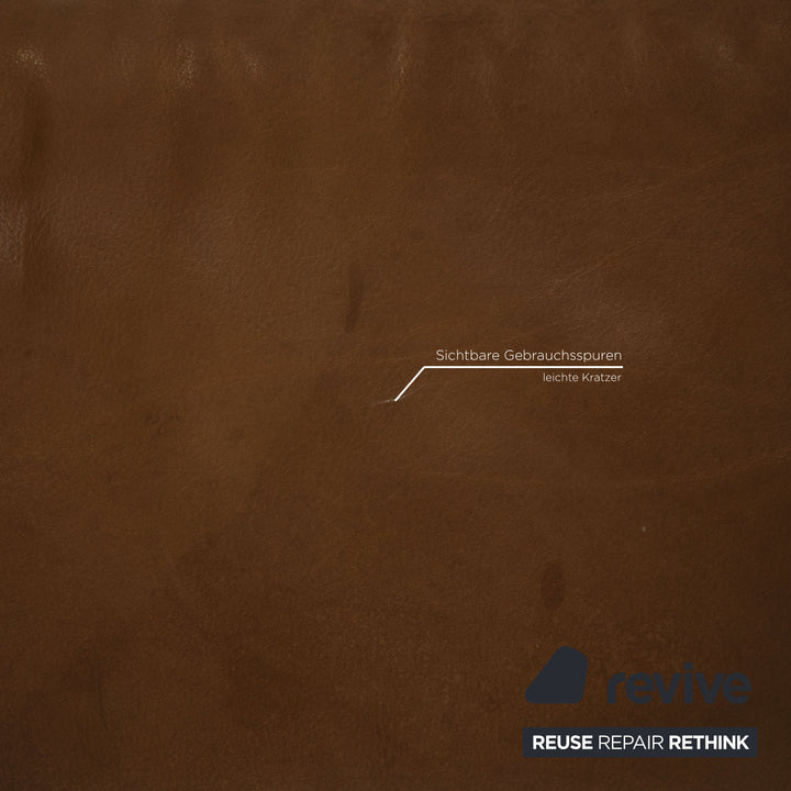 de Sede Leder Sofa Braun Zweisitzer Couch