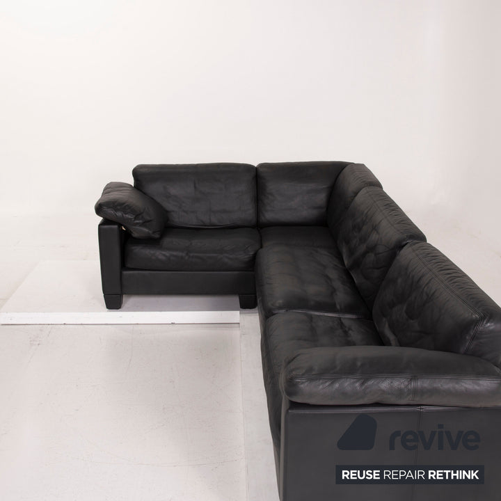 de Sede Leder Sofa Dunkelgrün Ecksofa #14349