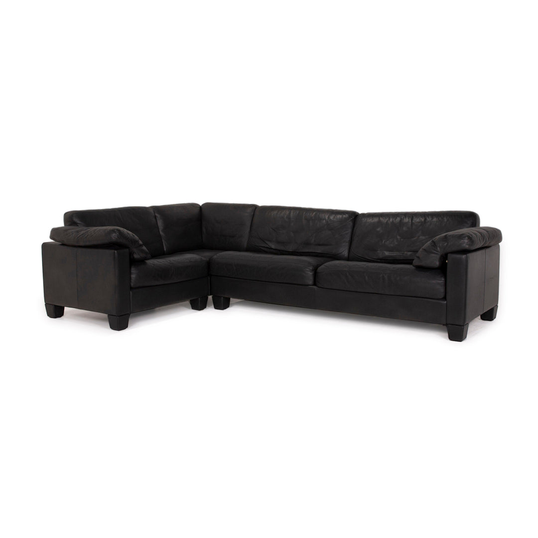 de Sede Leder Sofa Dunkelgrün Ecksofa #14349