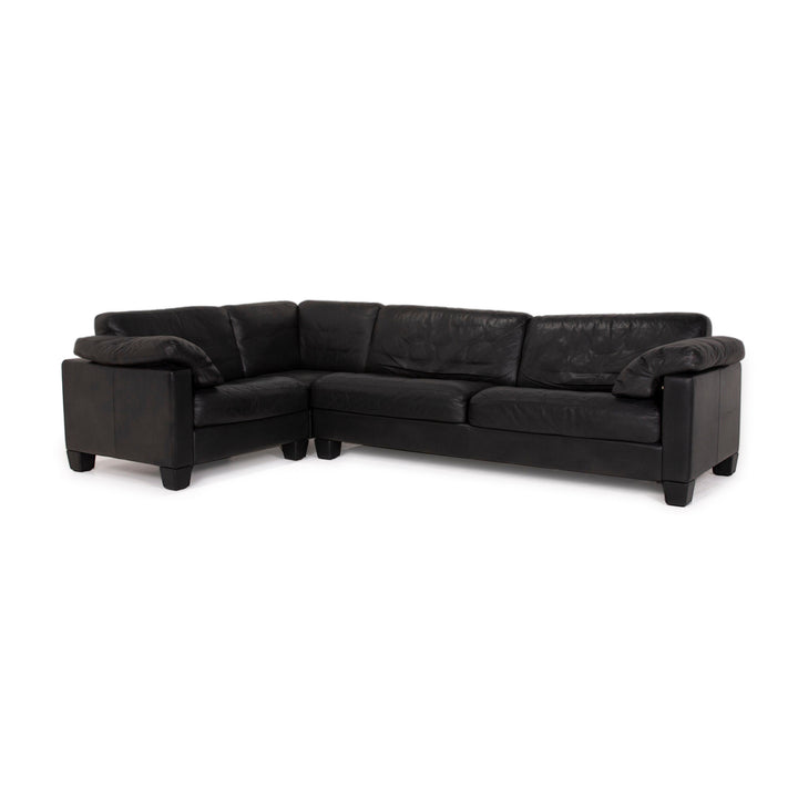 de Sede Leder Sofa Dunkelgrün Ecksofa #14349