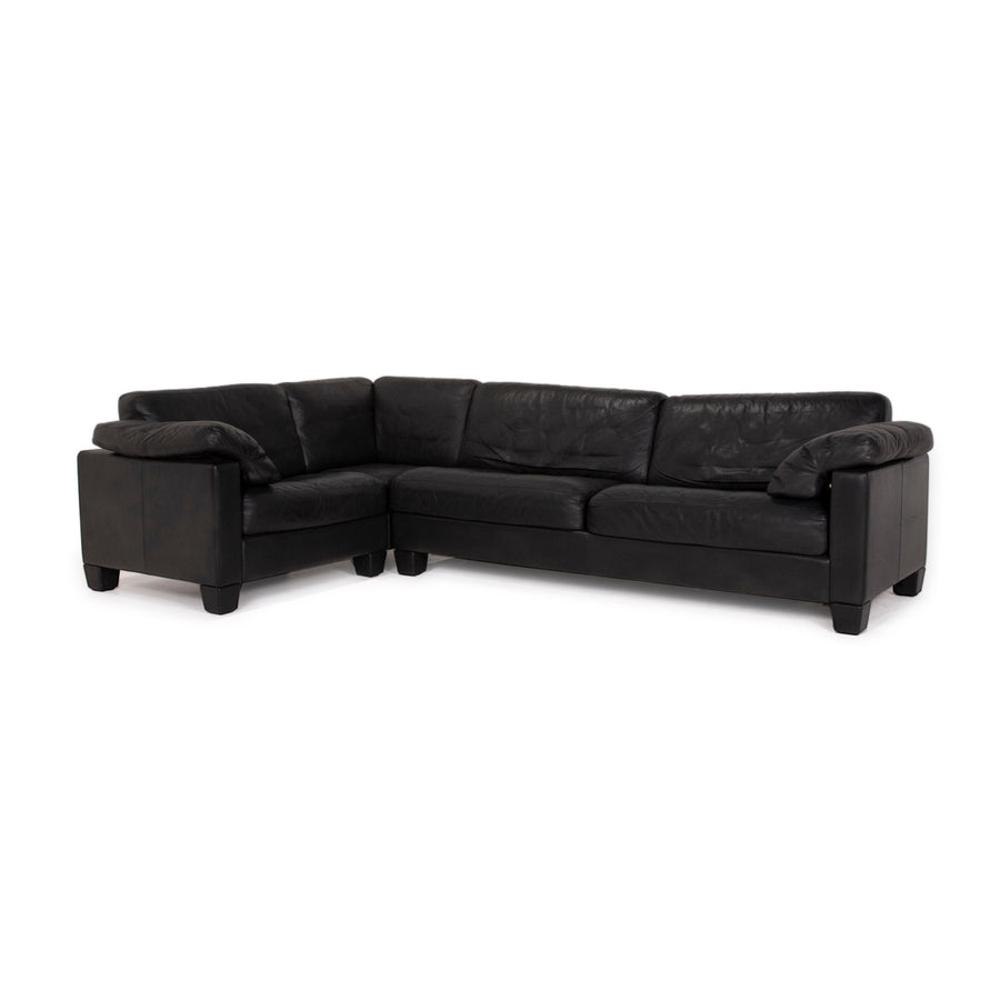de Sede Leder Sofa Dunkelgrün Ecksofa #14349