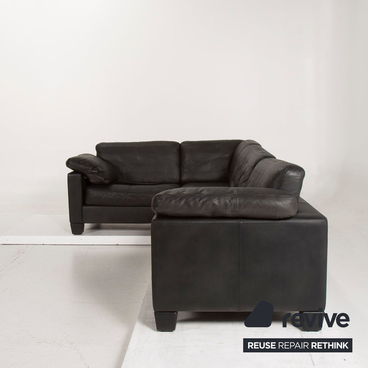 de Sede Leder Sofa Dunkelgrün Ecksofa #14349