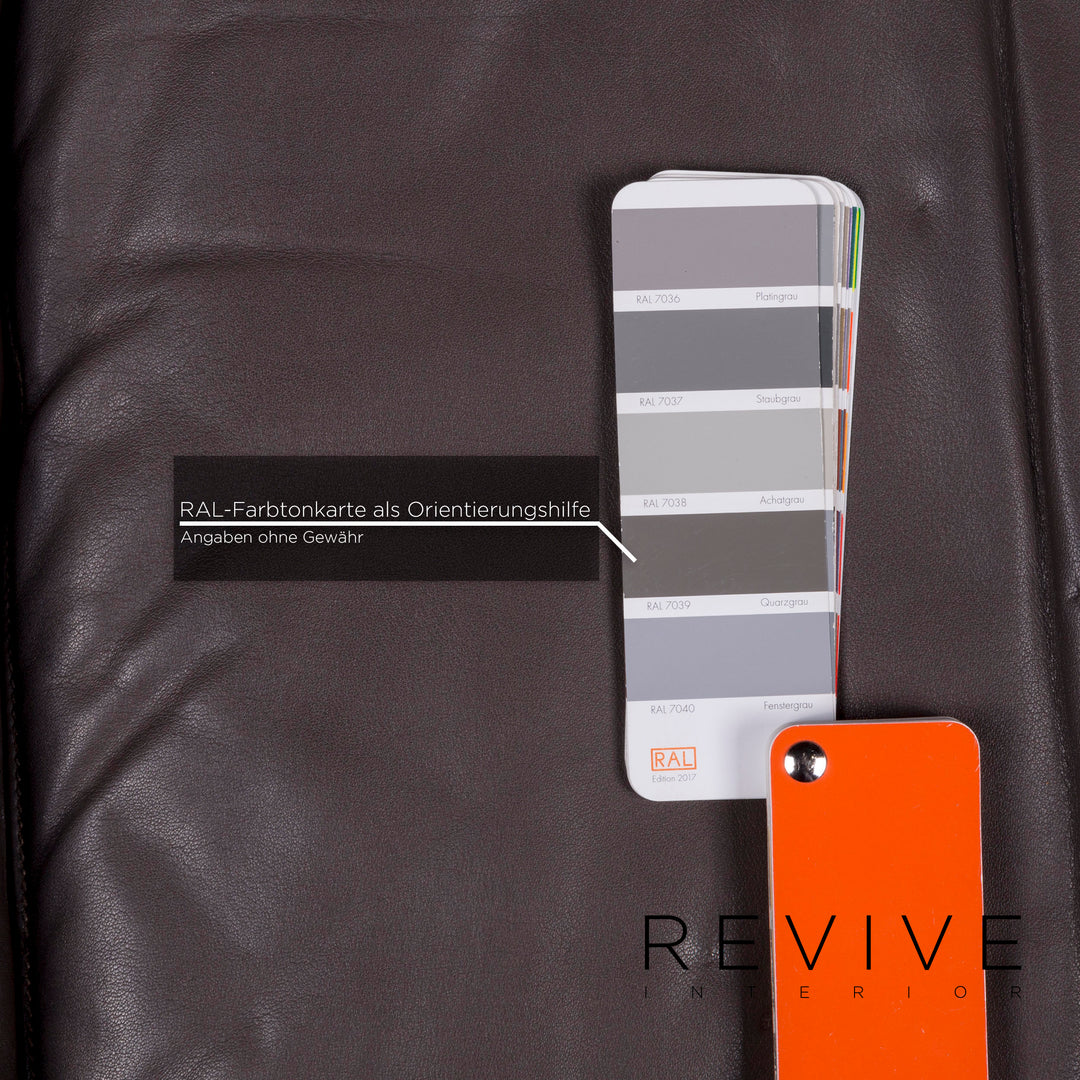 de Sede DS 2011 Designer Leder Sessel Grau #9504