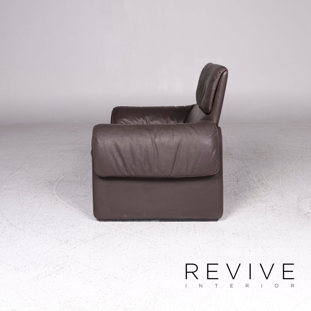 de Sede DS 2011 Designer Leder Sessel Grau #9504