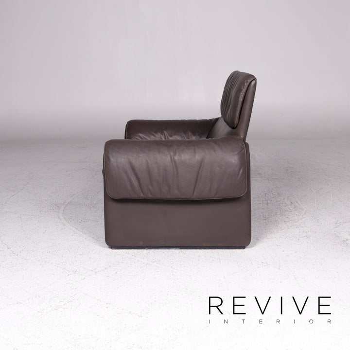 de Sede DS 2011 Designer Leder Sessel Grau #9504