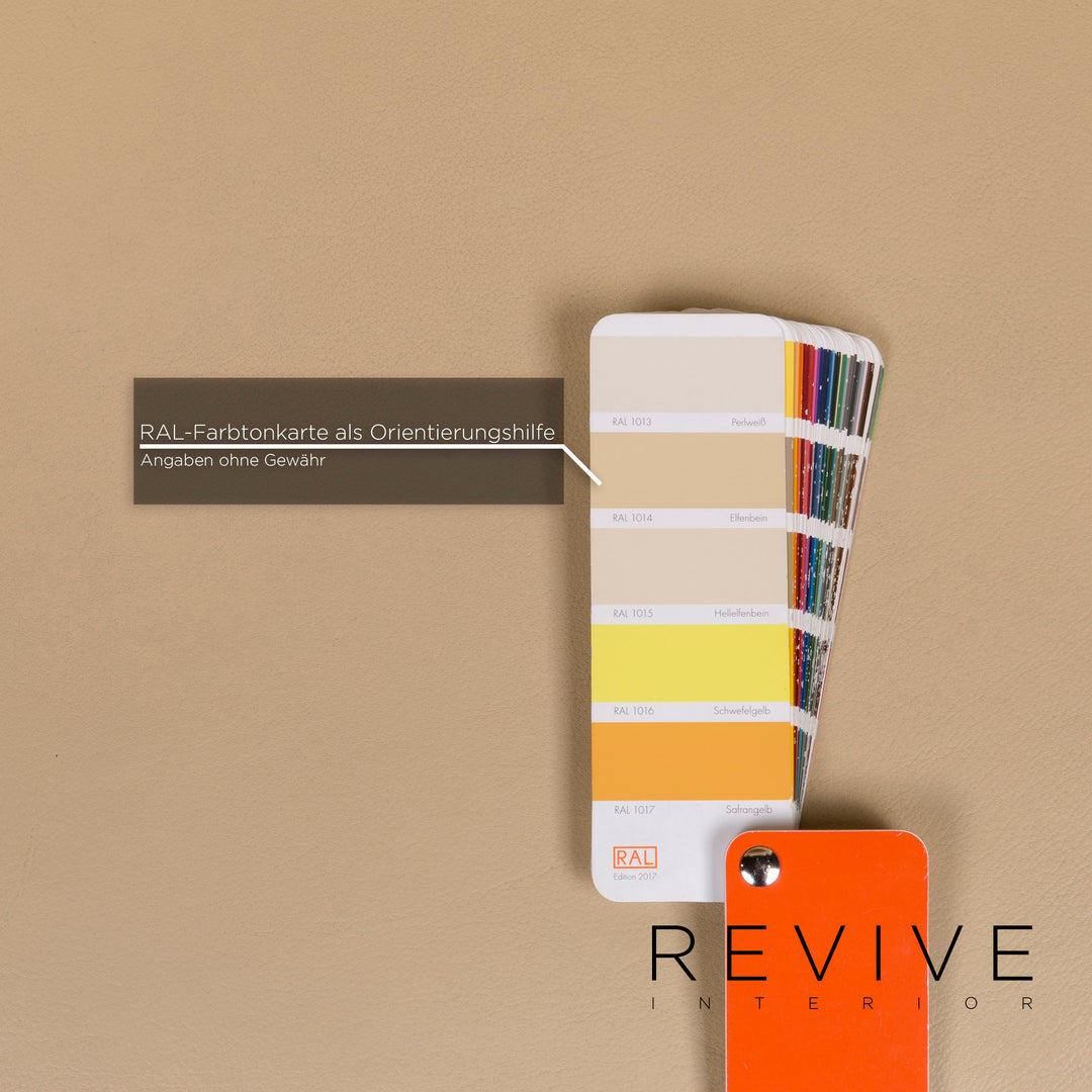 de Sede DS 260 Designer Leder Sessel Beige Relax Funktion #9492