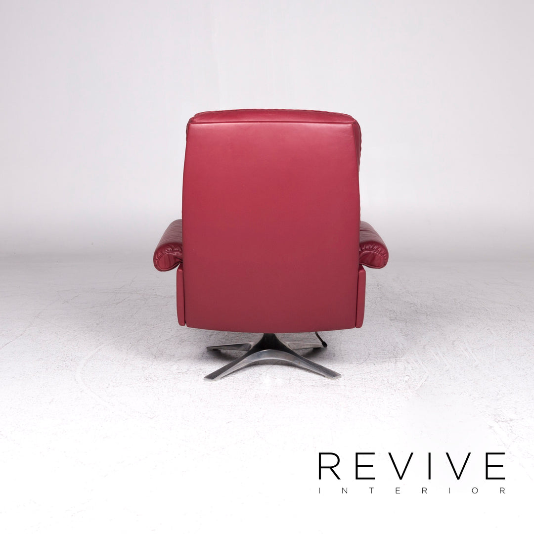 de Sede DS 31 Designer Leder Sessel Rot #9499