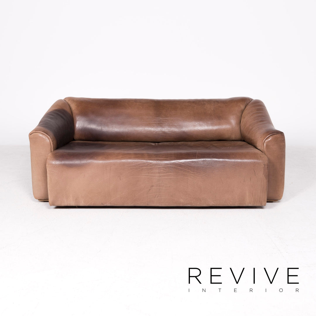 de Sede DS 47 designer leather sofa armchair stool set genuine leather two-seater three-seater couch aniline #8680