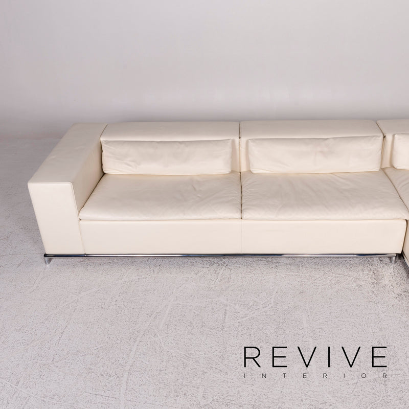 de Sede DS 7 Leder Ecksofa Creme Sofa Funktion Antonella Scarpitta 