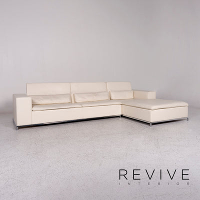 de Sede DS 7 Leder Ecksofa Creme Sofa Funktion Antonella Scarpitta #10072