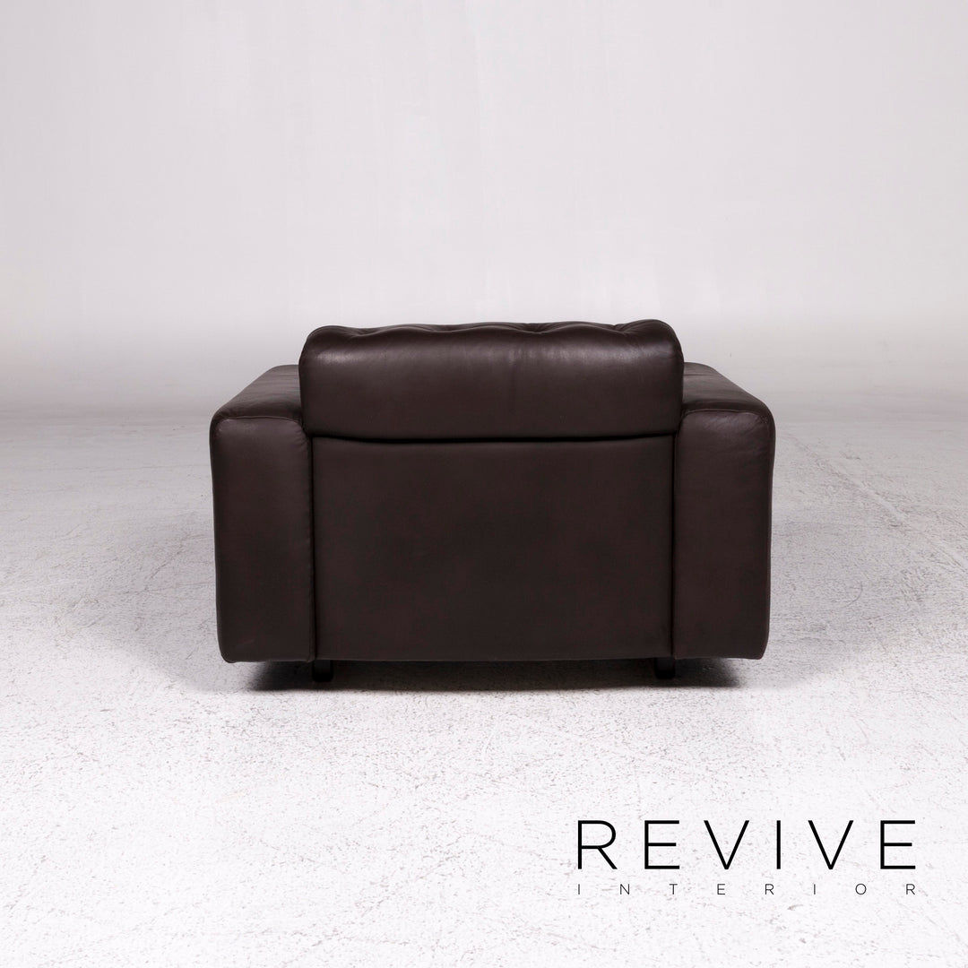 de Sede leather armchair brown #9907