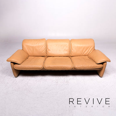 de Sede ds 61 Designer Leder Sofa Garnitur Dreisitzer Zweisitzer Sessel #9392