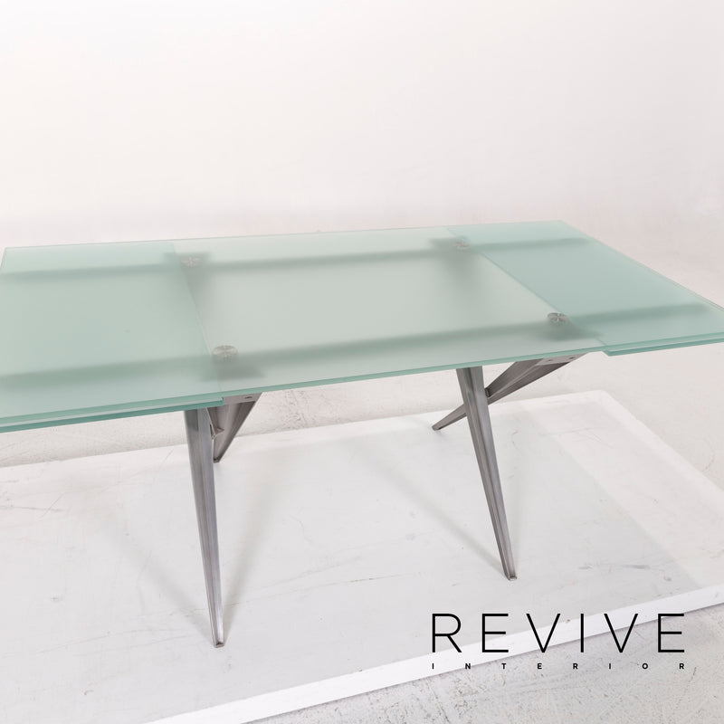 DESALTO Glas Esstisch Funktion Tisch Ausziehbar 