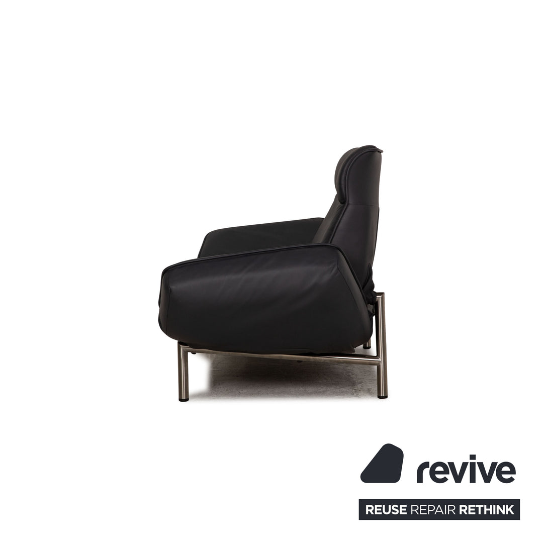 de Sede DS 450 Leder Zweisitzer Grau Sofa Couch Funktion