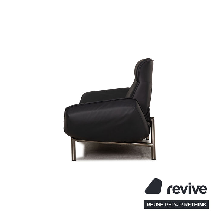 de Sede DS 450 Leder Zweisitzer Grau Sofa Couch Funktion