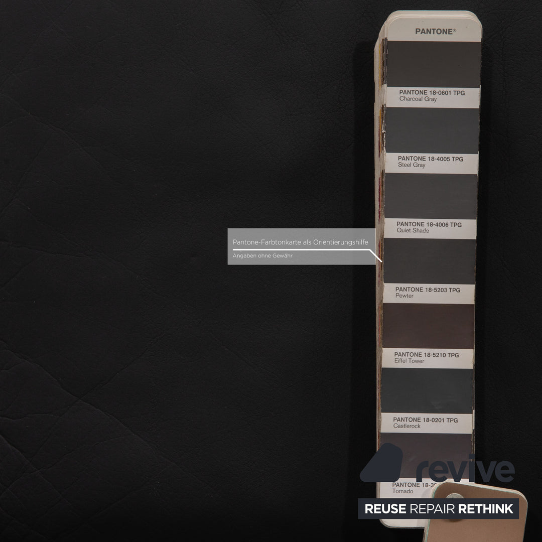 de Sede DS 450 Leder Zweisitzer Grau Sofa Couch Funktion