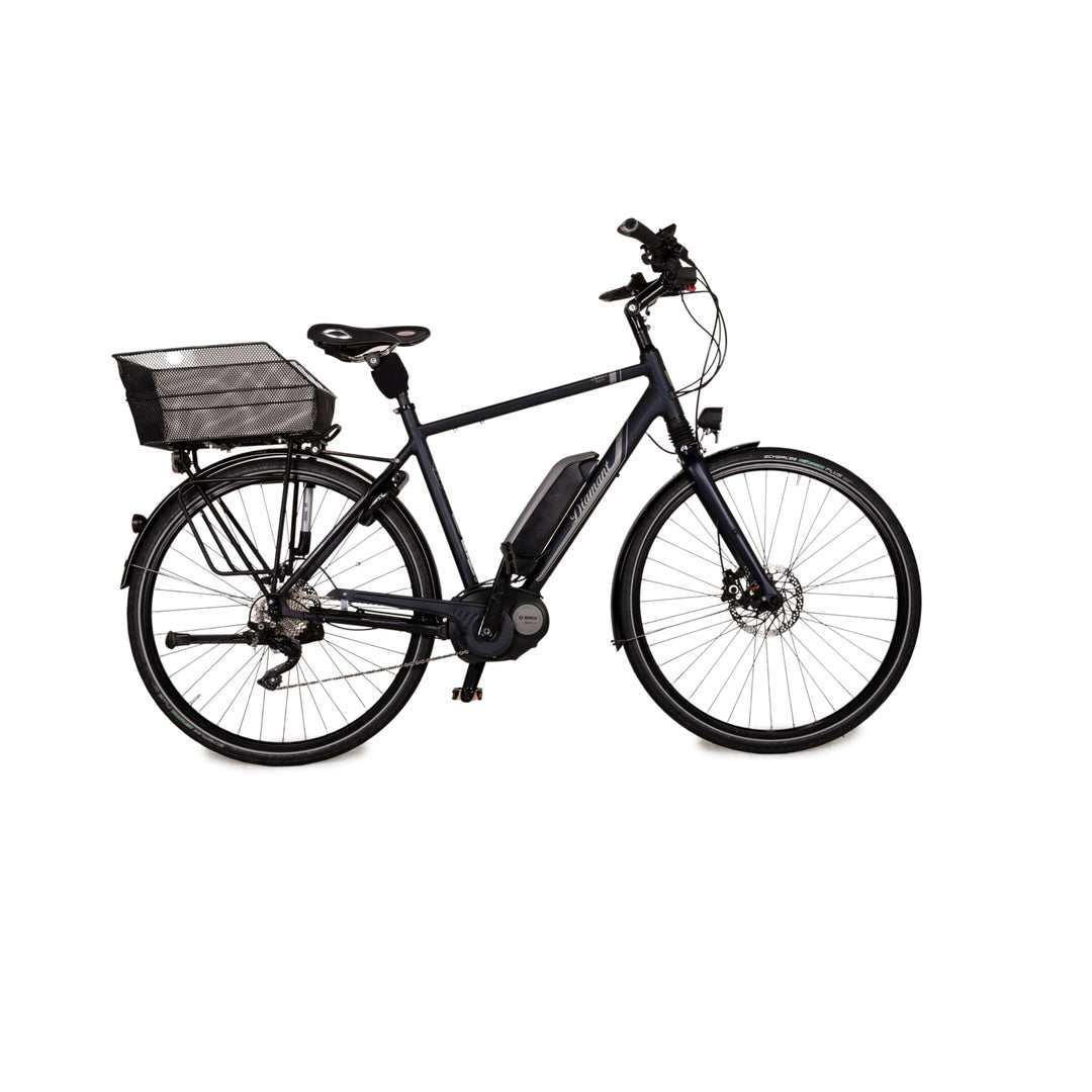 diamant fahrrad mit korb Diamant E-City Bike Ubari Esprit + 2016 Grau Aluminium - 2. Hand