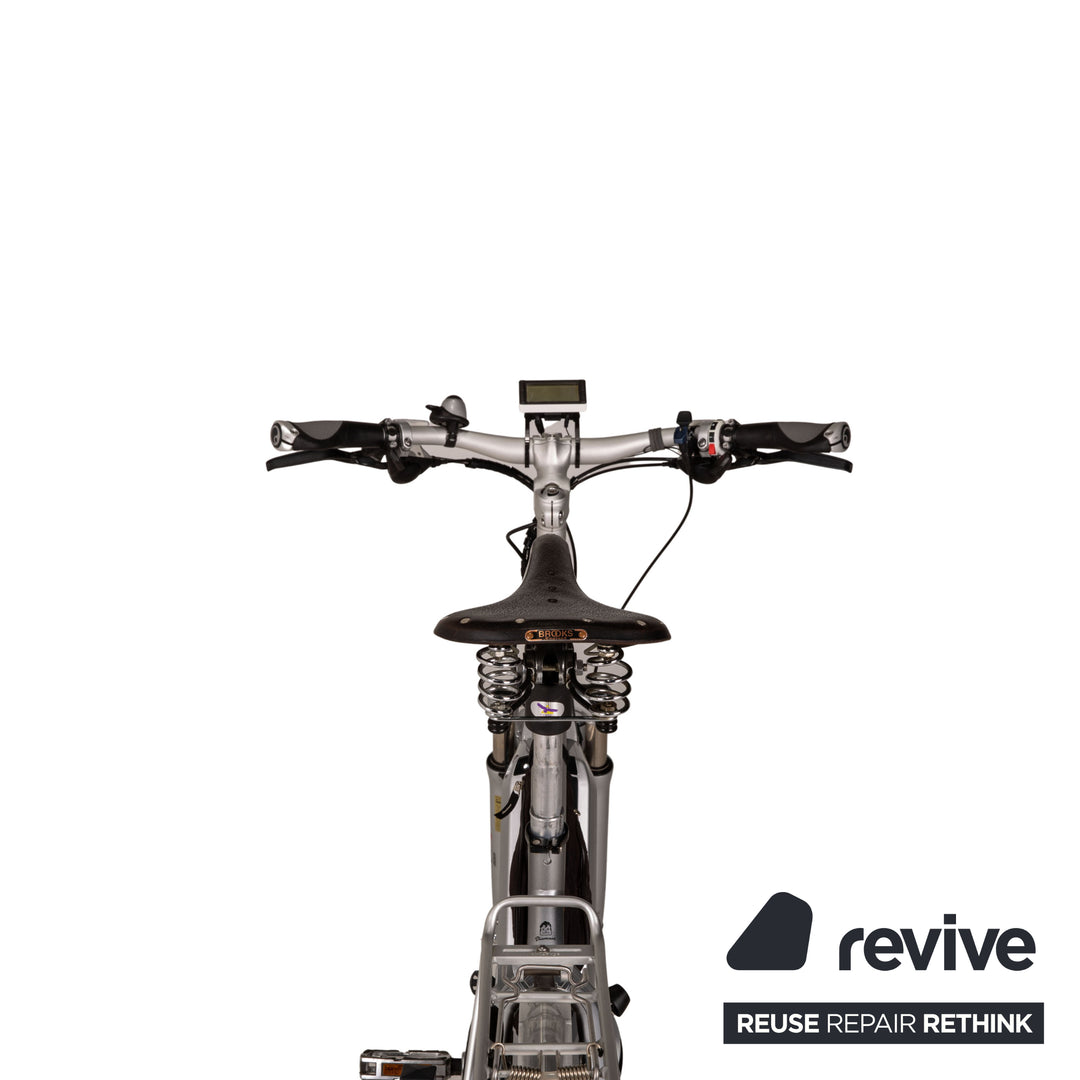 diamant elite fahrrad Diamant E-City Bike Zouma Elite Plus 2012 Silber Aluminium - 2. Hand