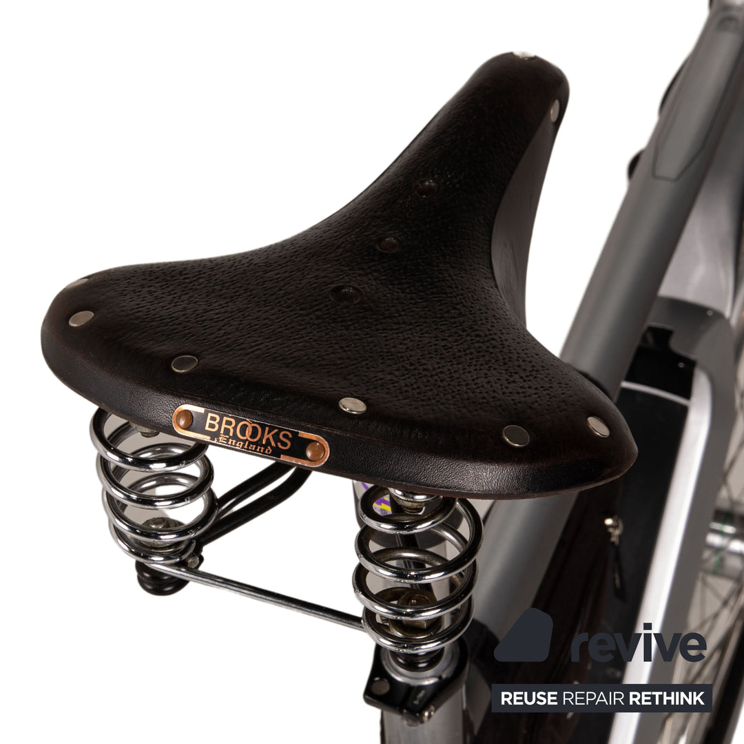 diamant fahrrad 2012 Diamant E-City Bike Zouma Elite Plus 2012 Silber Aluminium - 2. Hand