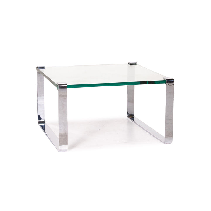 Draenert Glas Couchtisch Metall Tisch #13588