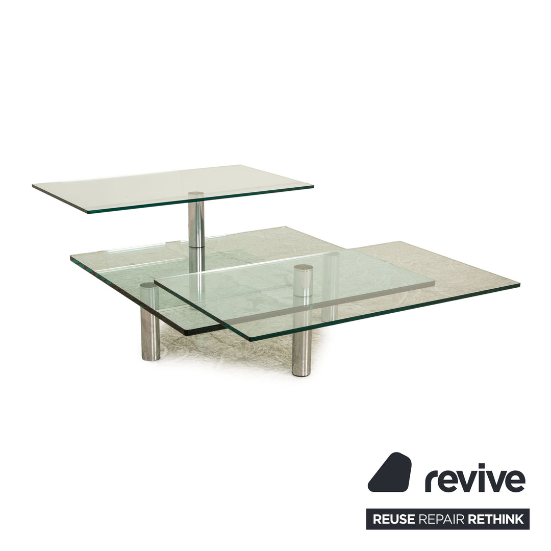 Draenert Imperial Glass Coffee Table Gray Function