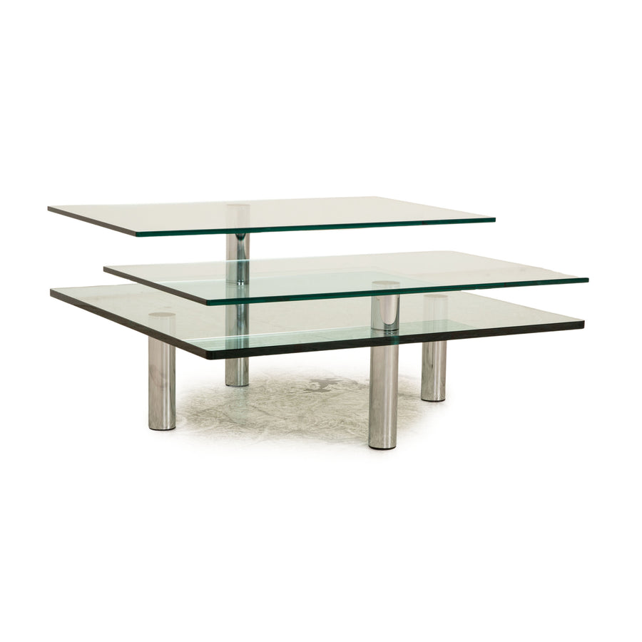 Draenert Imperial Glass Coffee Table Gray Function