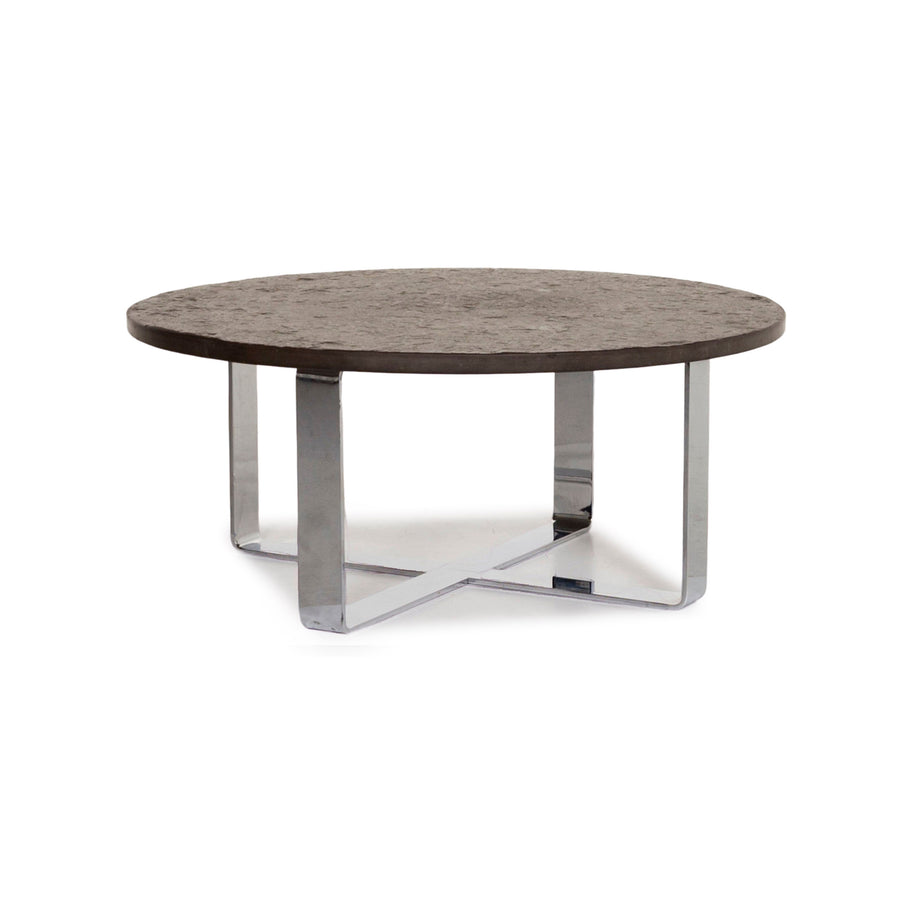 Draenert Slate Coffee Table Metal Table #13176