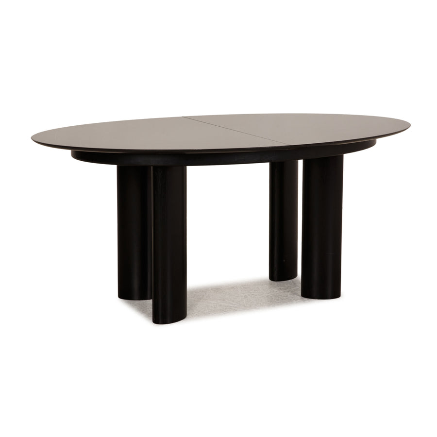 Draenert stone dining table black wood function 170-231 x 61cm