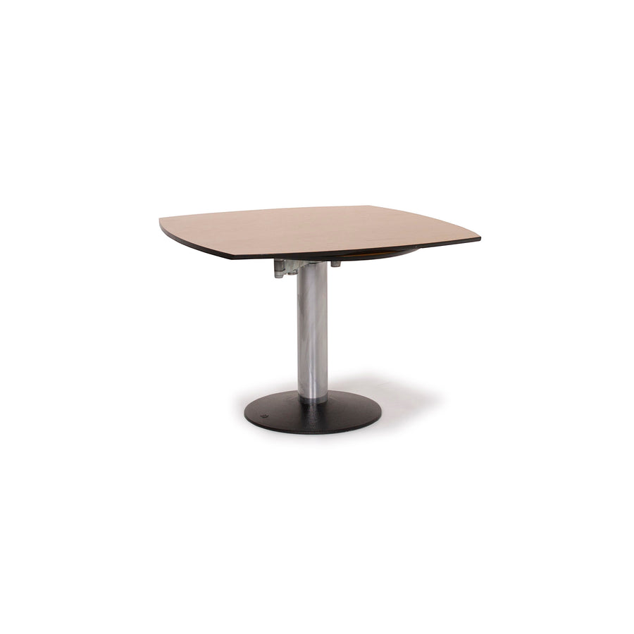 Draenert Titan III wood table brown dining table wood metal function #14639