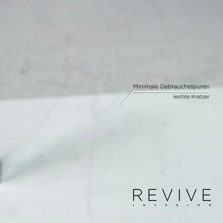 Draenert Why Not 1212 Glas Tisch Silber Couchtisch #13178