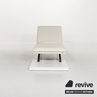 Dreipunkt Leder Liege Creme Funktion Relaxfunktion #12468