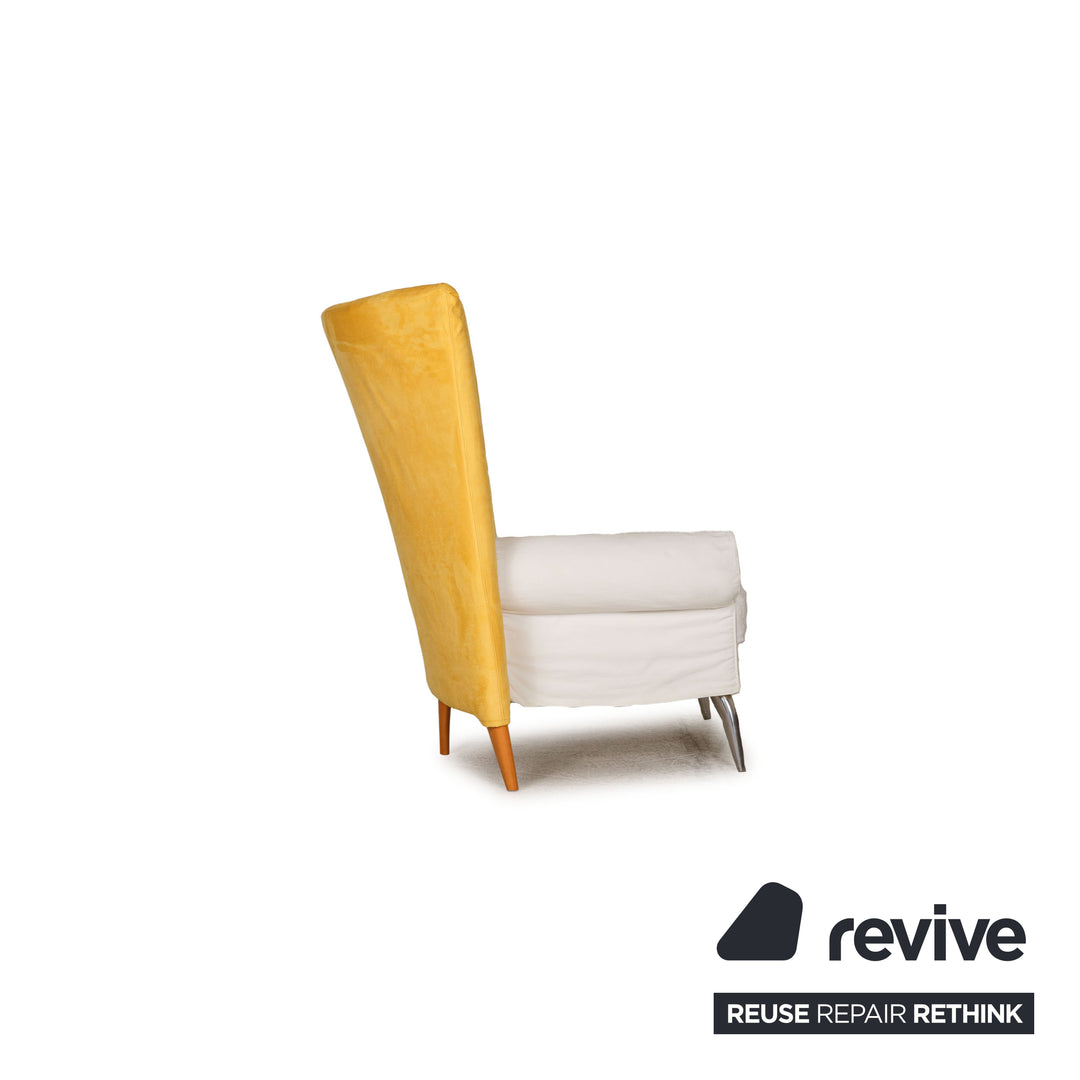 Driade ROYALTON Stoff Sessel Orange by Philippe Starck