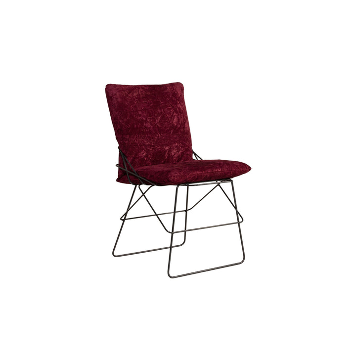 DRIADE SOF SOF metal chair Bordeaux