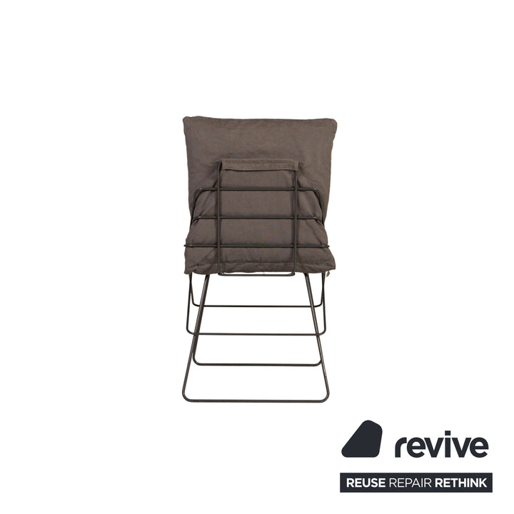 DRIADE SOF SOF metal chair grey