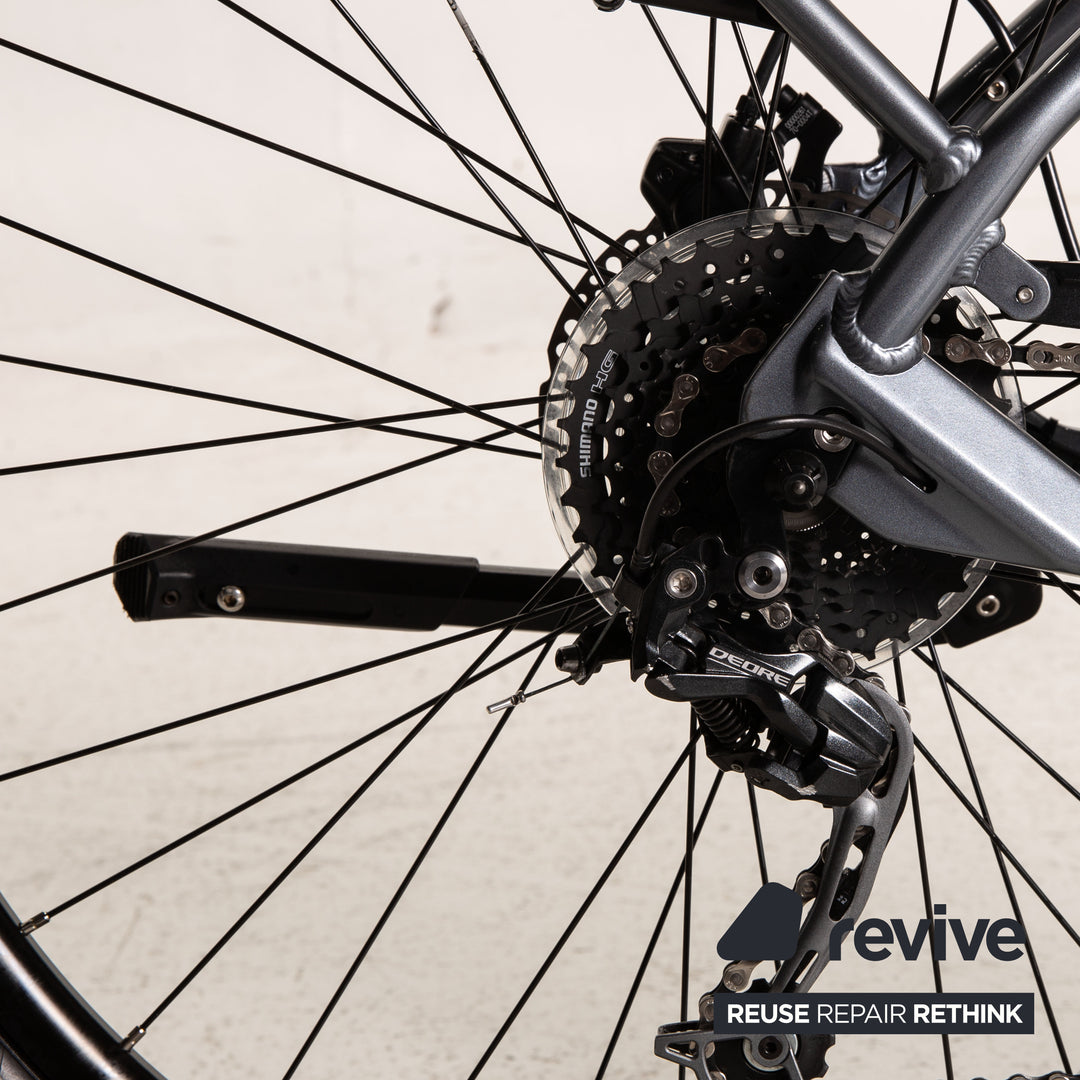 trekkingrad dynamics Dynamics E-Trekking Bike Evo Nine 6 2020 Grau Aluminium - 2. Hand