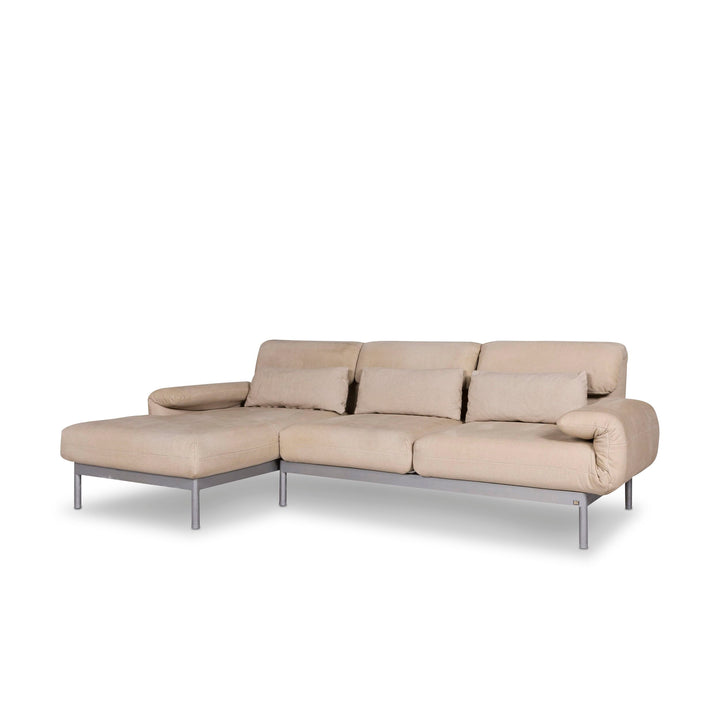 Rolf Benz Plura Stoff Ecksofa Beige Sofa Funktion Couch #9836