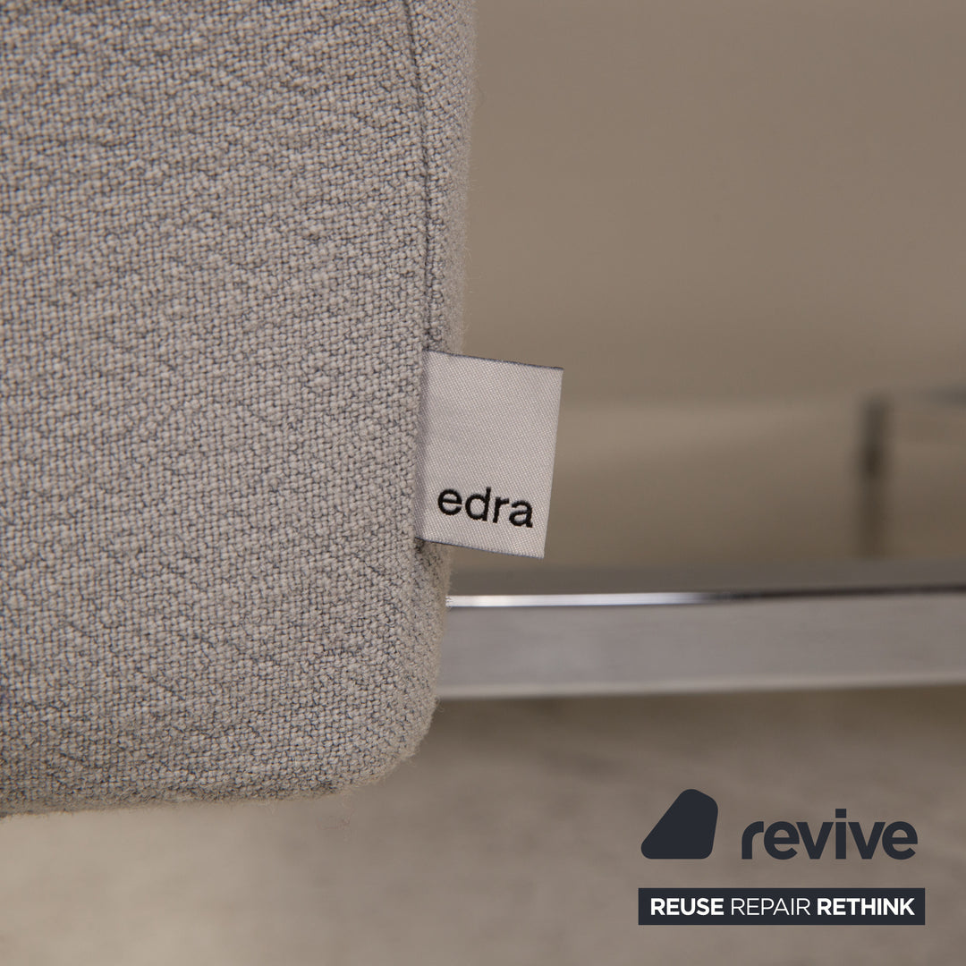 edra Flap Stoff Sofa Grau Ecksofa Couch Funktion