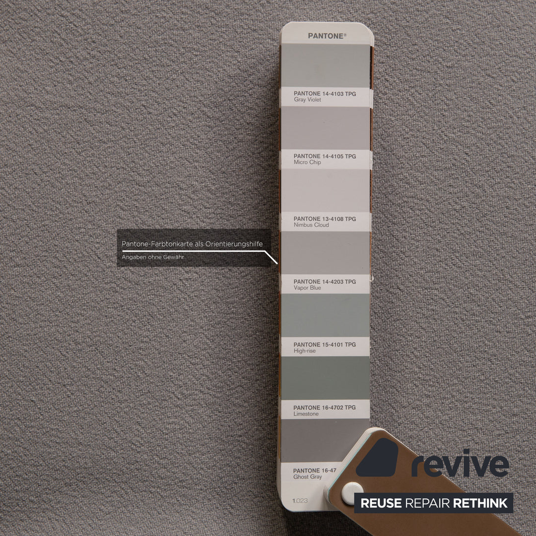 edra Flap Stoff Sofa Grau Ecksofa Couch Funktion