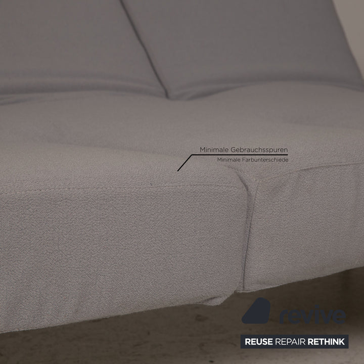 edra Flap Stoff Sofa Grau Ecksofa Couch Funktion