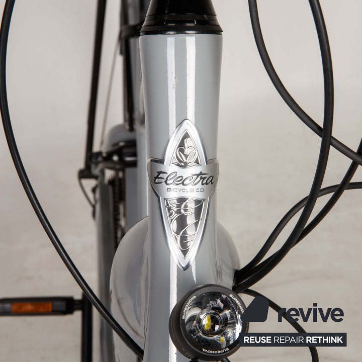 Electra TOWNIE PATH GO! 10D 2020 Aluminum E-City Bike Silver RH 50 Bicycle