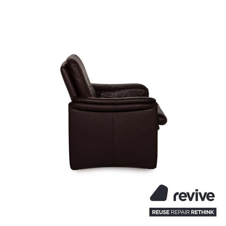 Erpo City brown armchair leather
